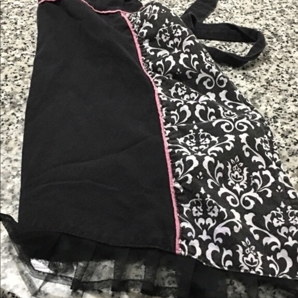 “Born to shop Force to cook “ black Apron - Picture 5 of 5
